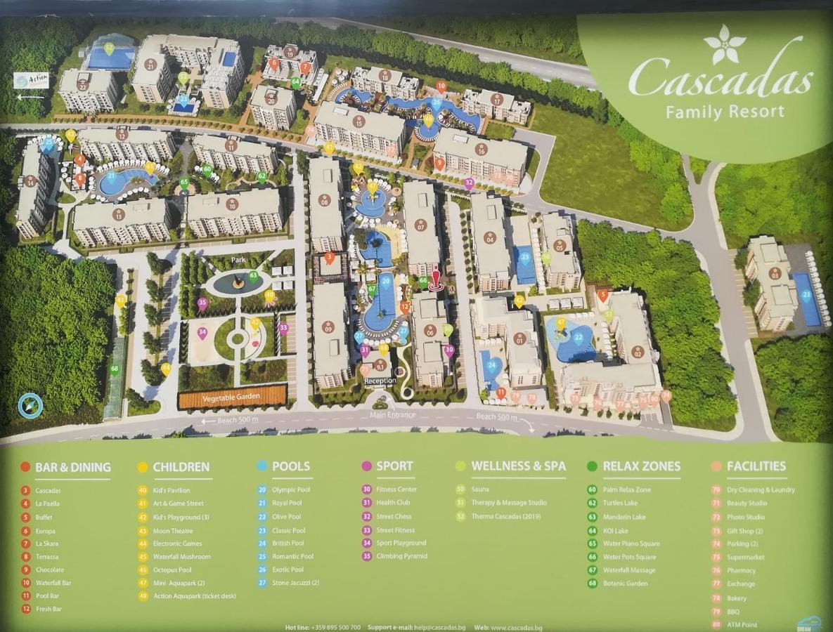 Cascadas Family Resort - Apartment Private 써니비치 외부 사진